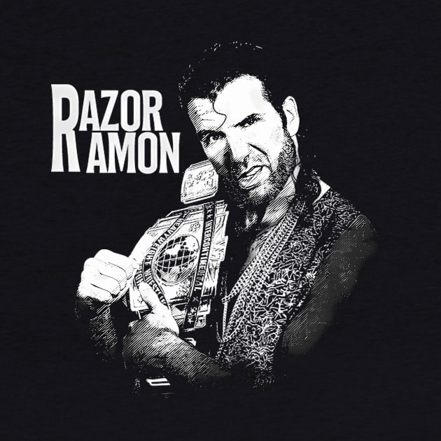 Razor Ramon Black And White by keng-dela